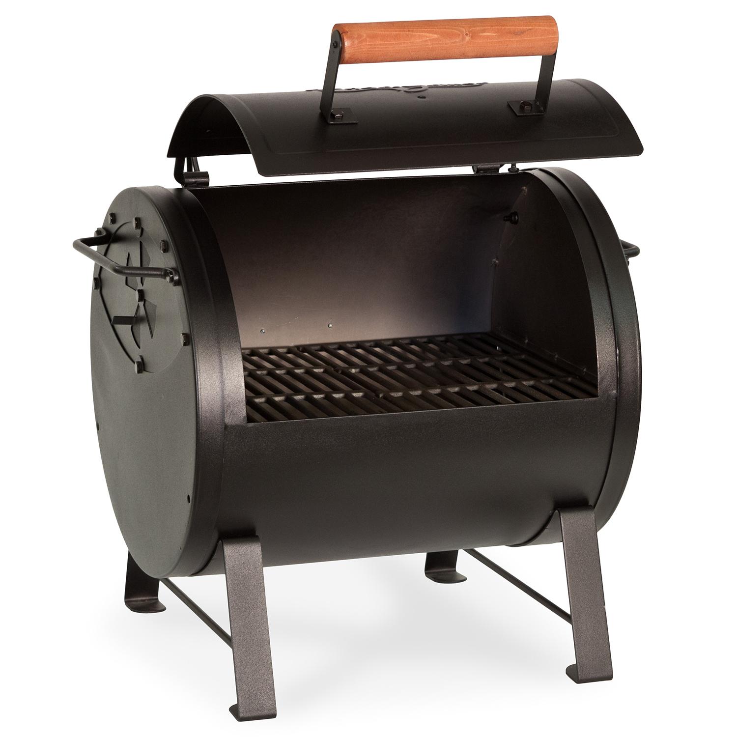 CharGriller 22424 Table Top Charcoal Grill and Side Fire