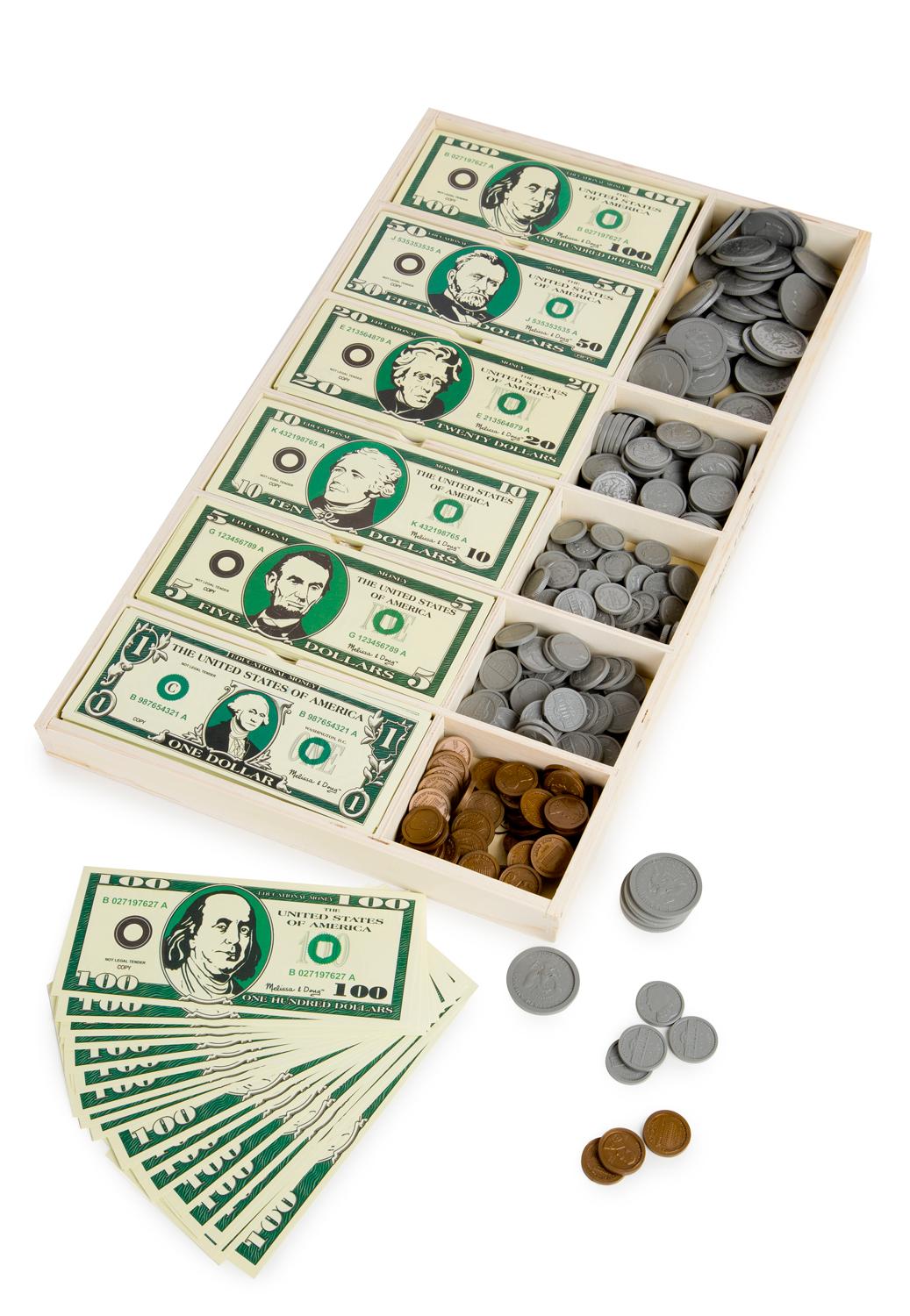 Melissa & Doug Play Money Set Toys & Games