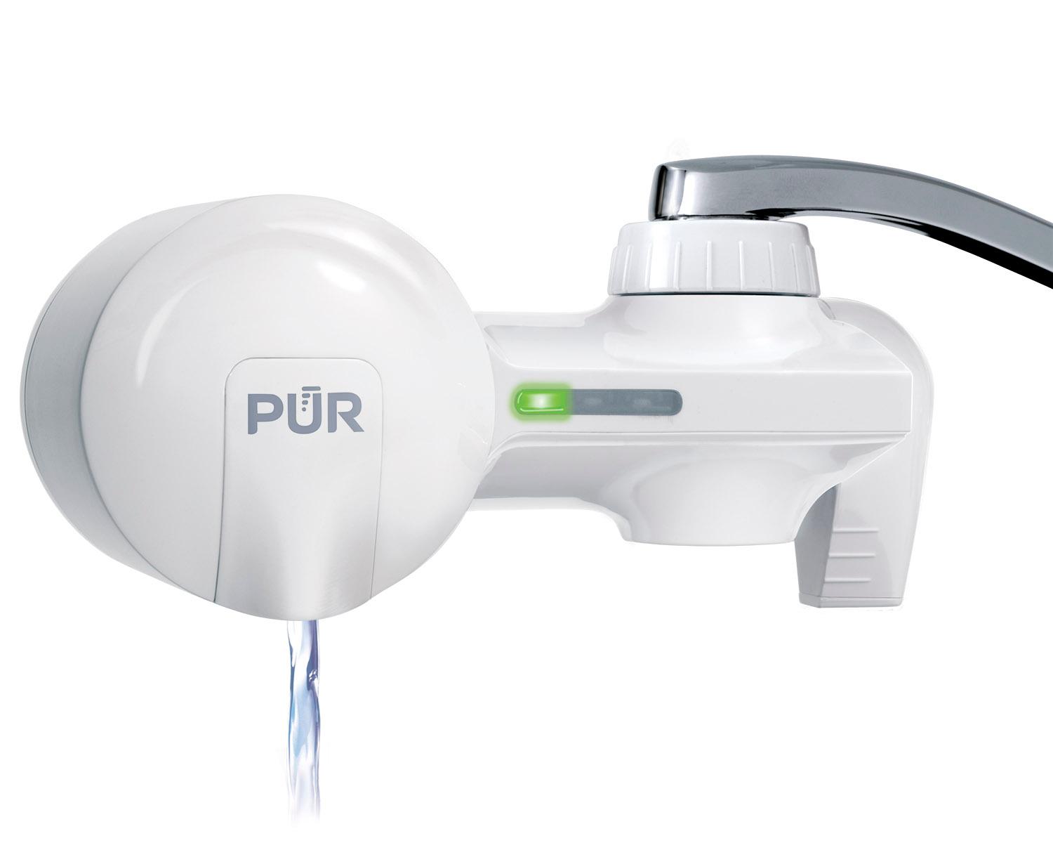 PUR PFM150W White Basic Faucet Mount Water Filtration System