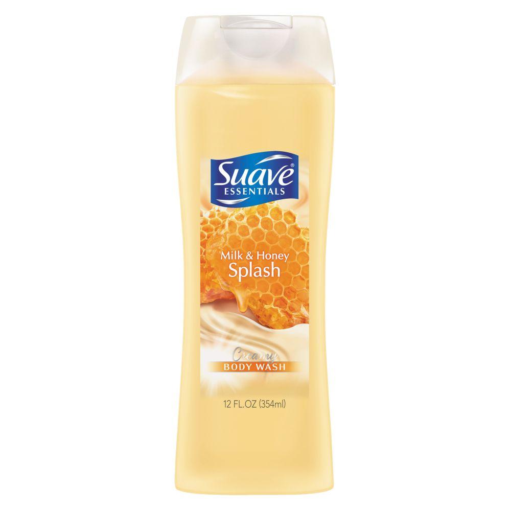 Suave Naturals Body Wash, Creamy Milk & Honey Splash 15 oz