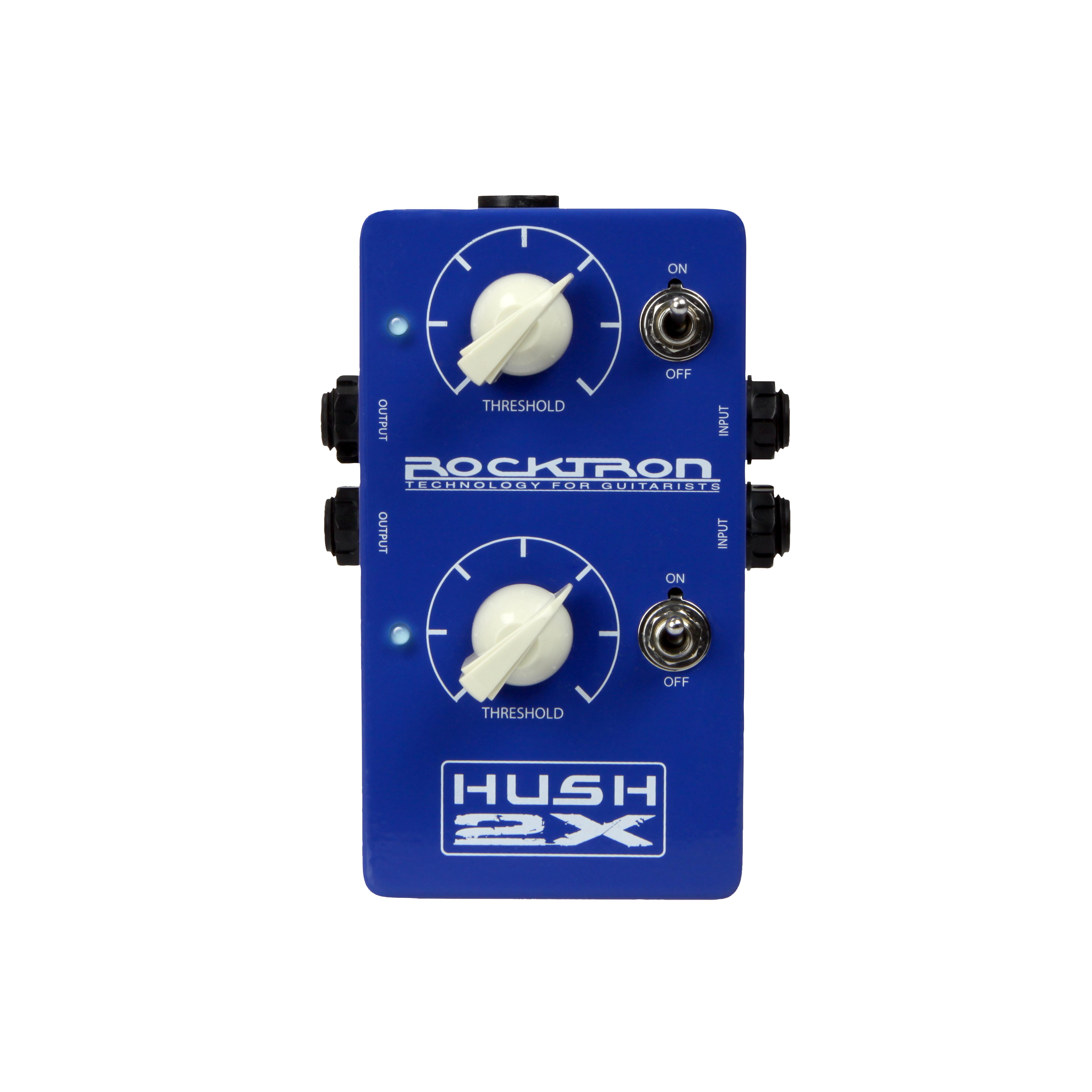 Rocktron HUSH 2X Guitar Noise Reduction Pedal Musical