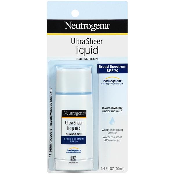 Neutrogena Ultra Sheer Liquid Daily Sunscreen, Broad