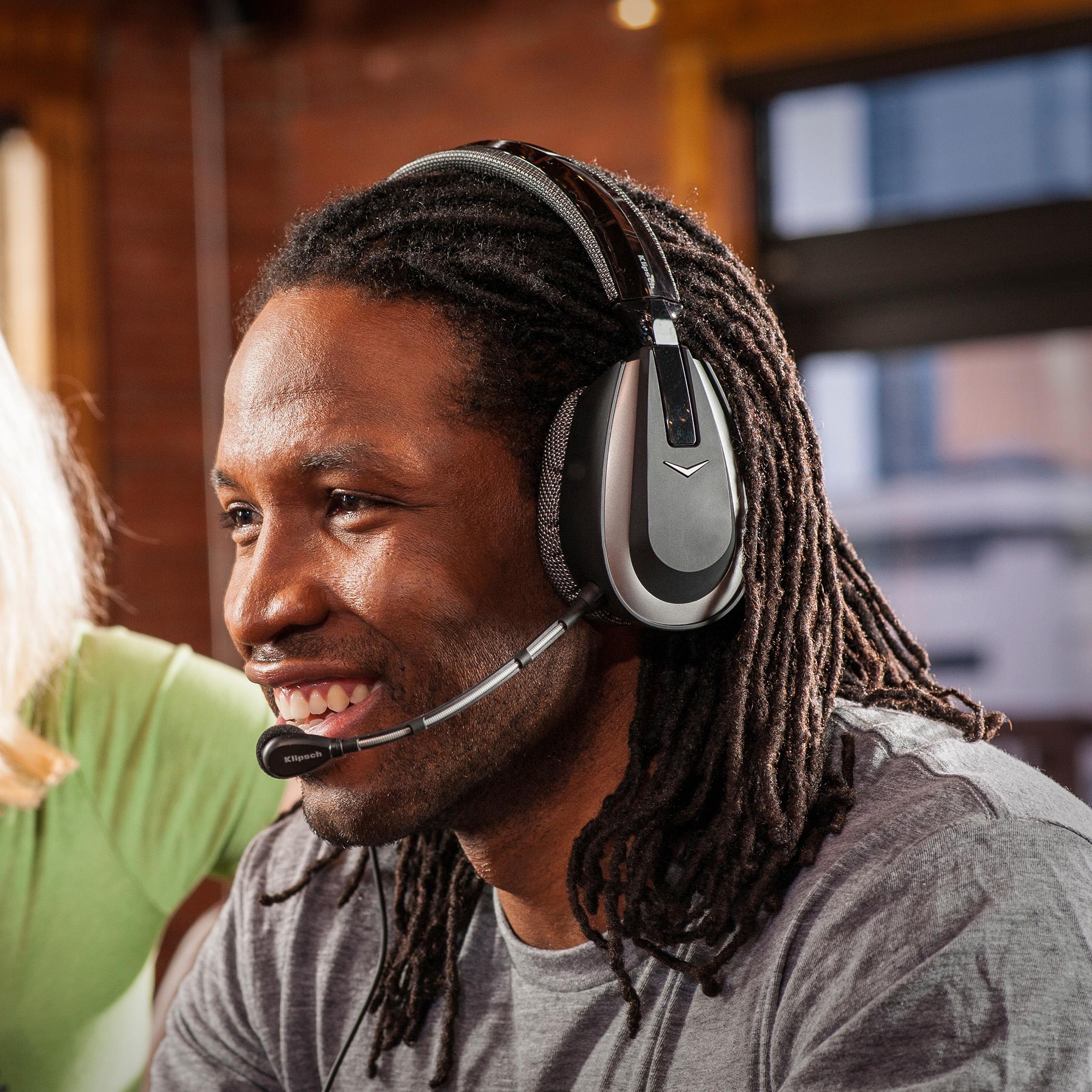 Klipsch KG300 Pro Audio Wireless Gaming Headset, Black