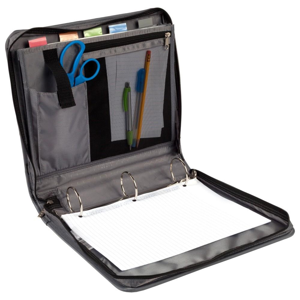 Five Star 2 Inch Zipper Binder, Expansion Panel, Durable