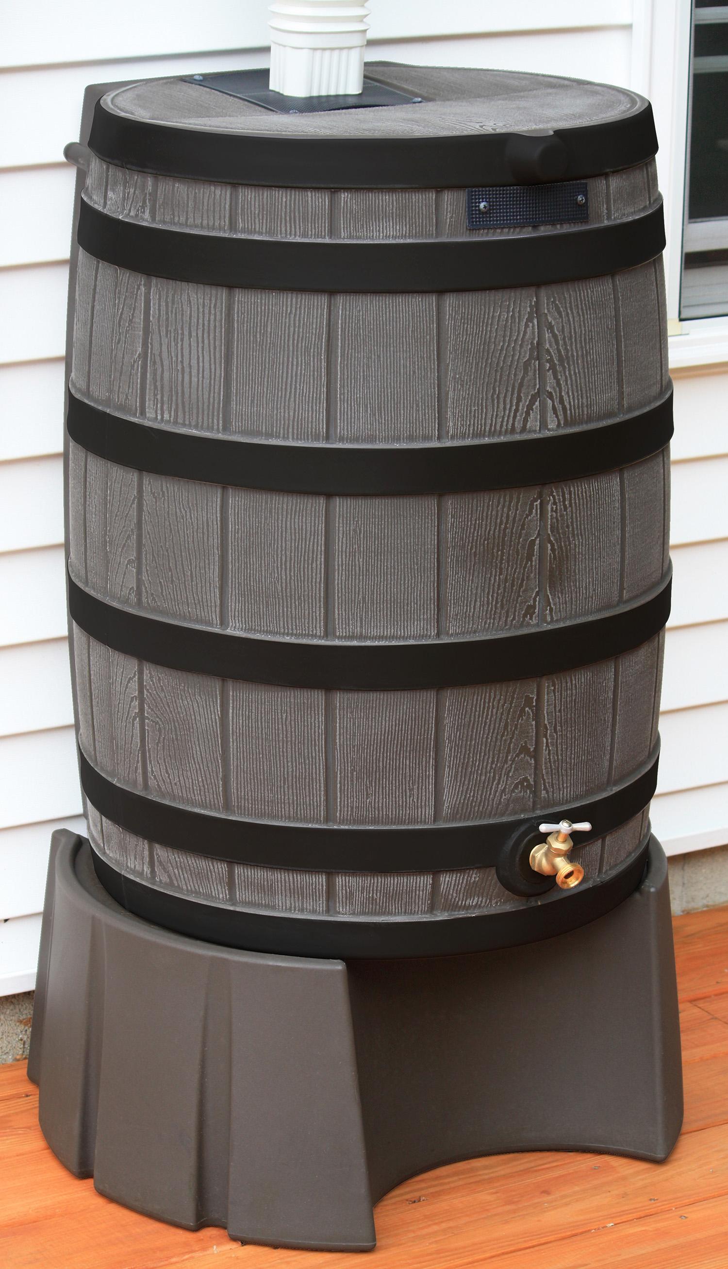 Good Ideas RW50STGRN Rain Wizard 50Gallon Rain Barrel