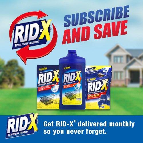 RidX Septic Tank System 3 Month Supply Dual Action Septi