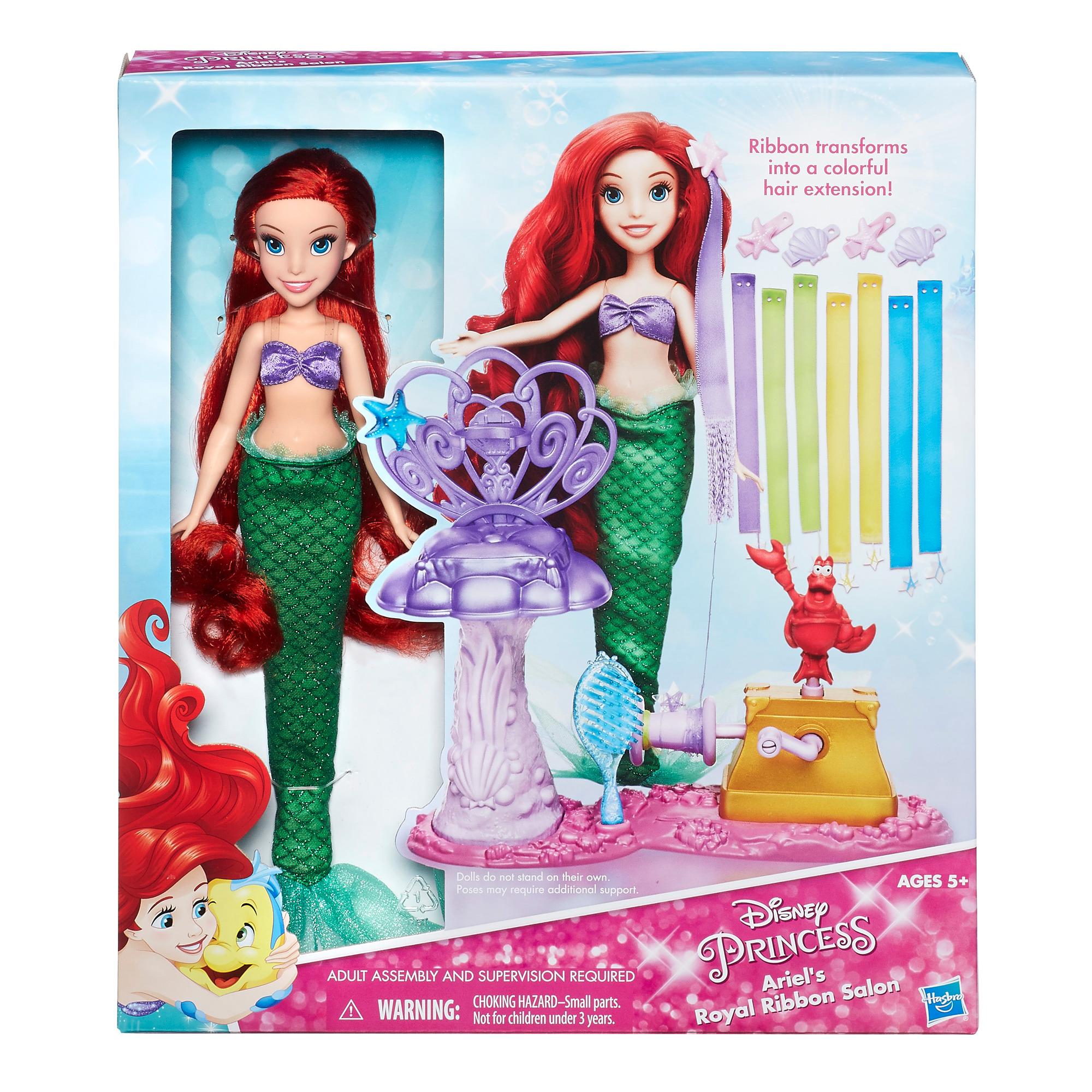 Amazon.com: Disney Princess Ariel's Royal Ribbon Salon 