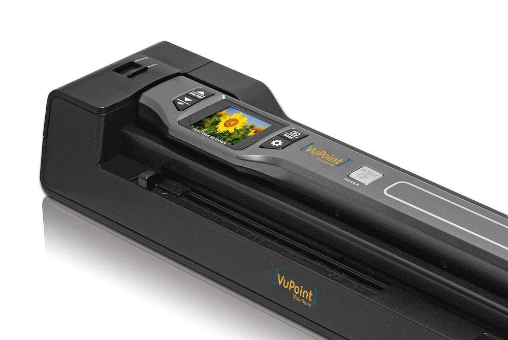 Vupoint Solutions Magic Wand Portable Scanner with Color