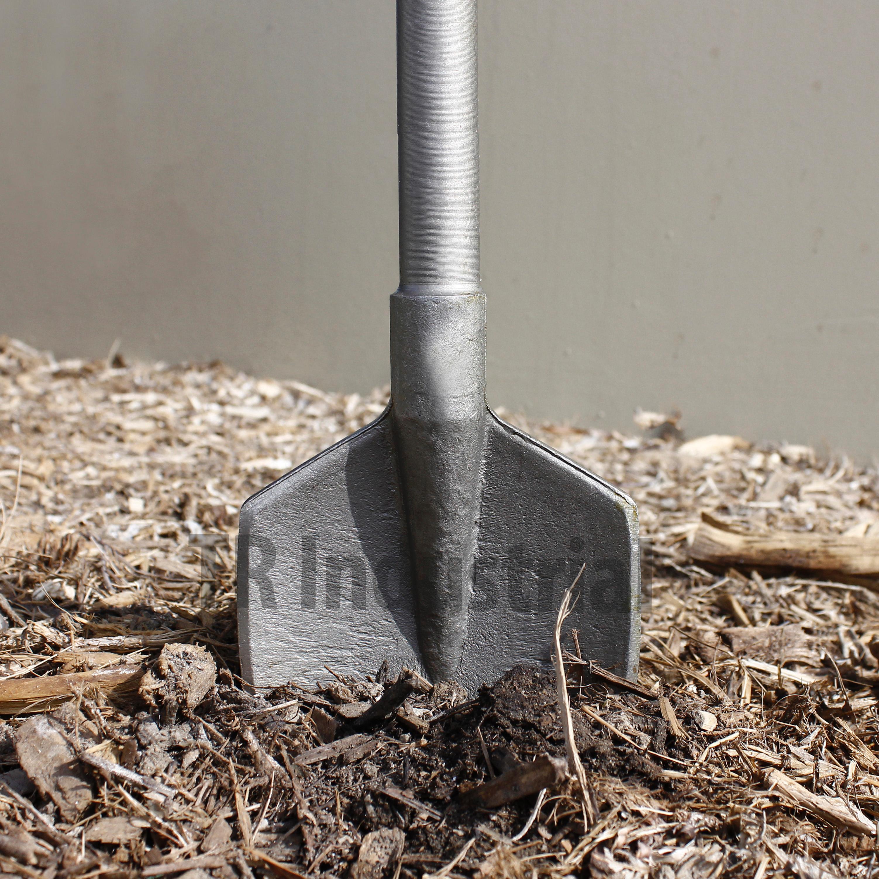 TR Industrial TR89102 Clay Spade Scoop Shovel Bit for Electric