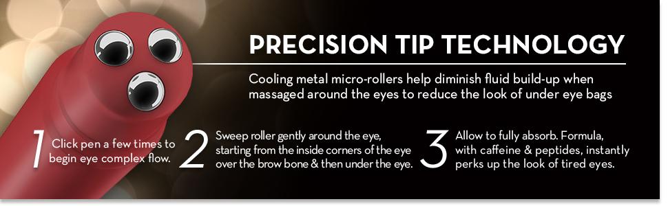 eye treatment, bags under eyes, reduce puffy eyes, eye roller, olay eye roller, olay eye treatment