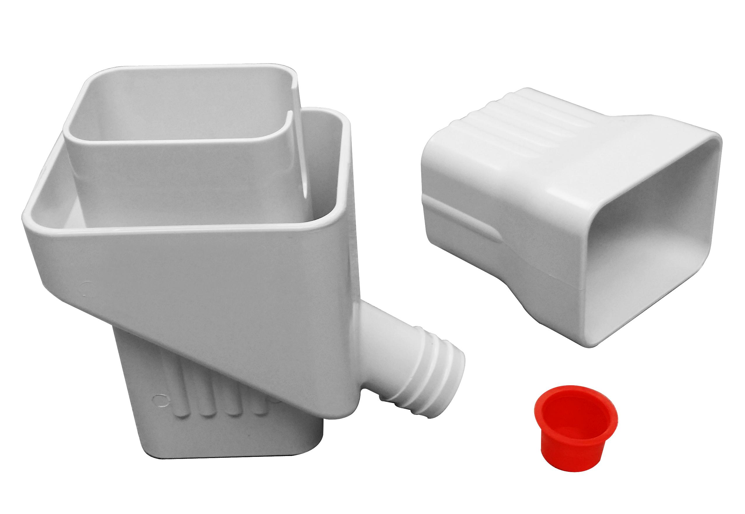 Good Ideas RW50DIVBLK Rain Wizard Rain Barrel 50Gallon