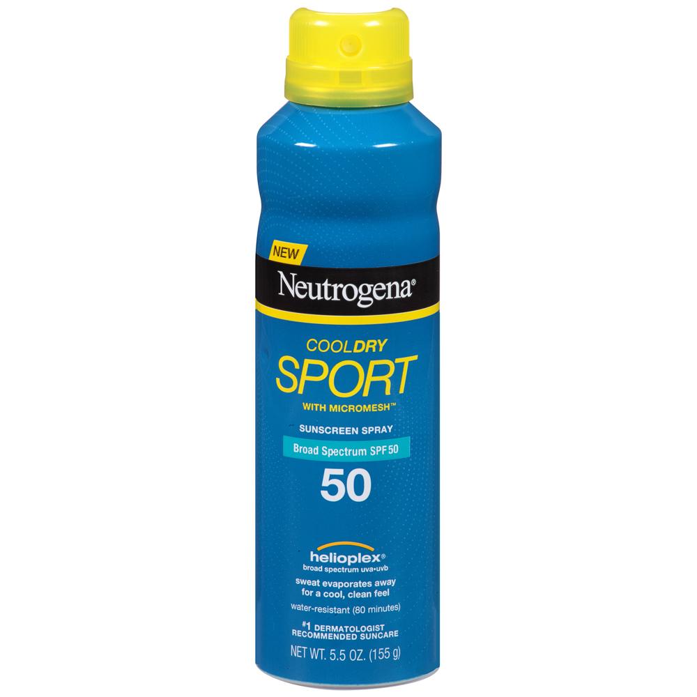 Neutrogena Cooldry Sport Spray Broad Spectrum