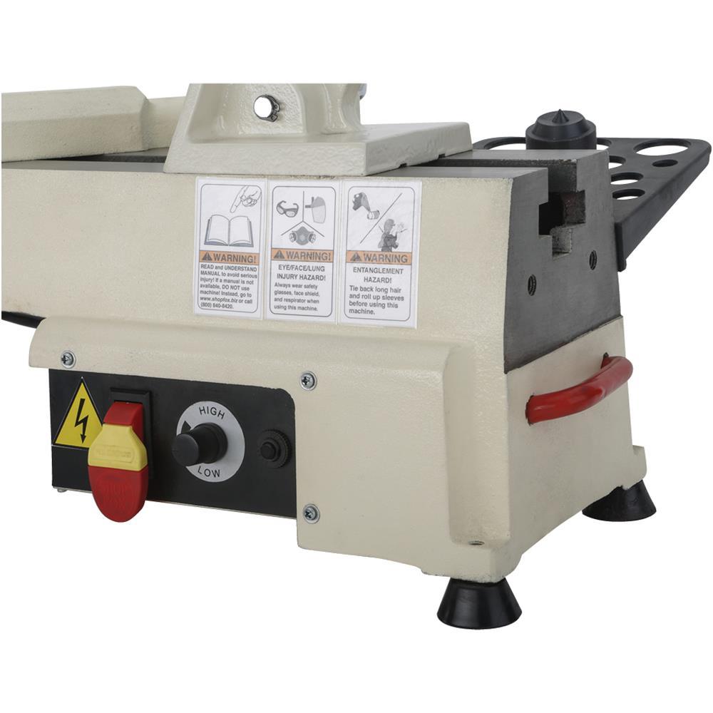 Shop Fox W1836 Bench Top Wood Lathe, 12" x 15" Home