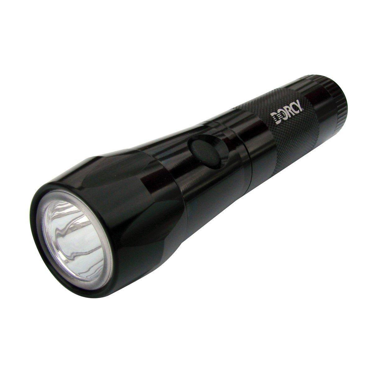 Dorcy 414275 65 Lumen LED Aluminum Flashlight with Batteries Basic