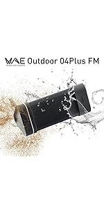 Amazon.com: Hercules WAE Outdoor 04Plus FM, Wireless Bluetooth Speaker