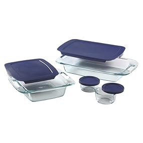 pyrex; bakeware; glassware; glass bakeware; glass storage