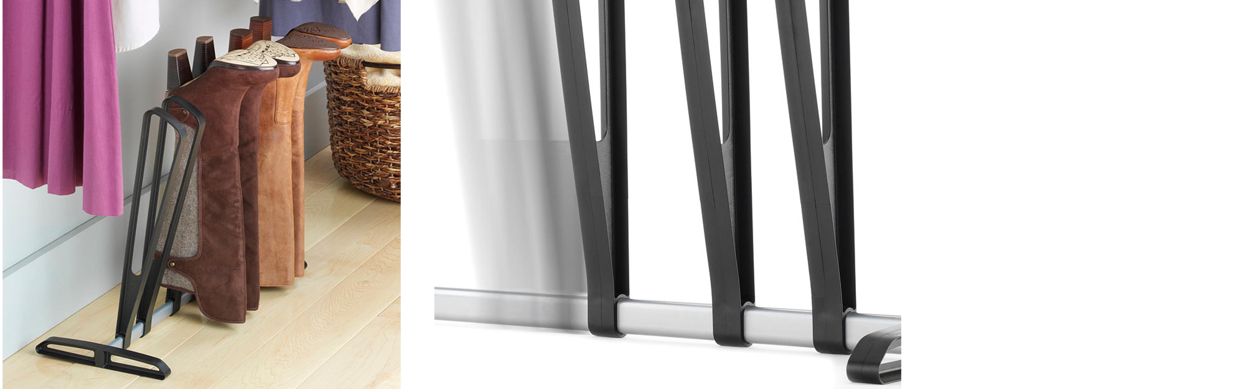 Whitmor 3Pair Boot Rack Black Home & Kitchen