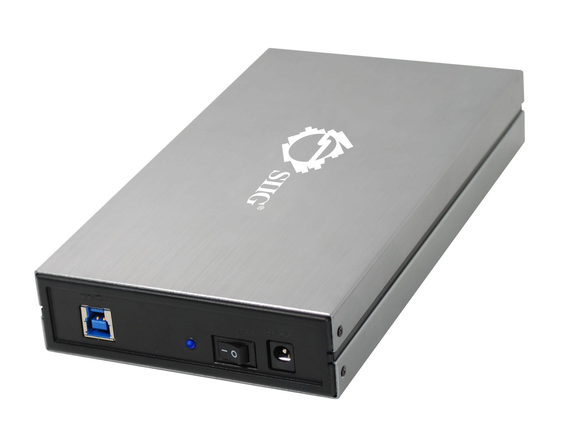 SIIG SuperSpeed USB 3.0 to SATA 3.5Inch Enclosure (JU