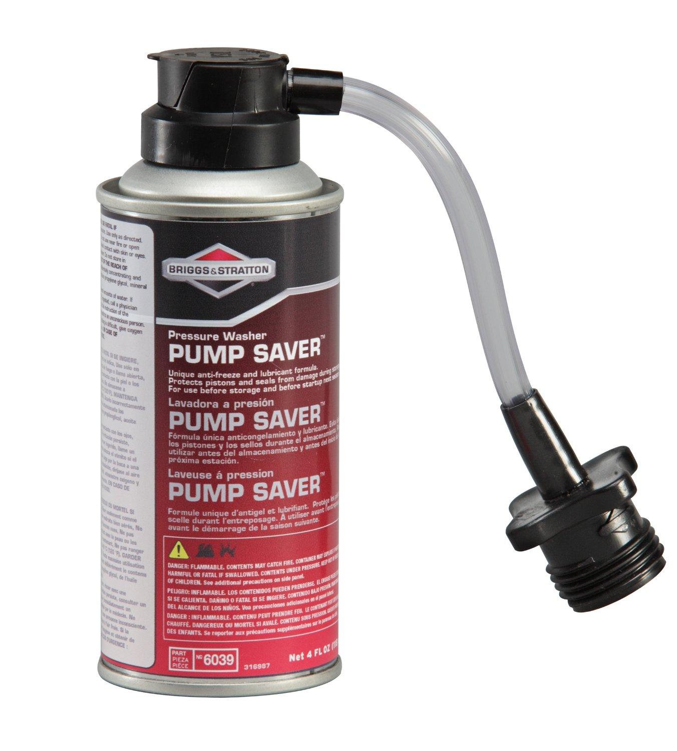 Briggs & Stratton Pressure Washer Pump Saver 4 Oz. 6039