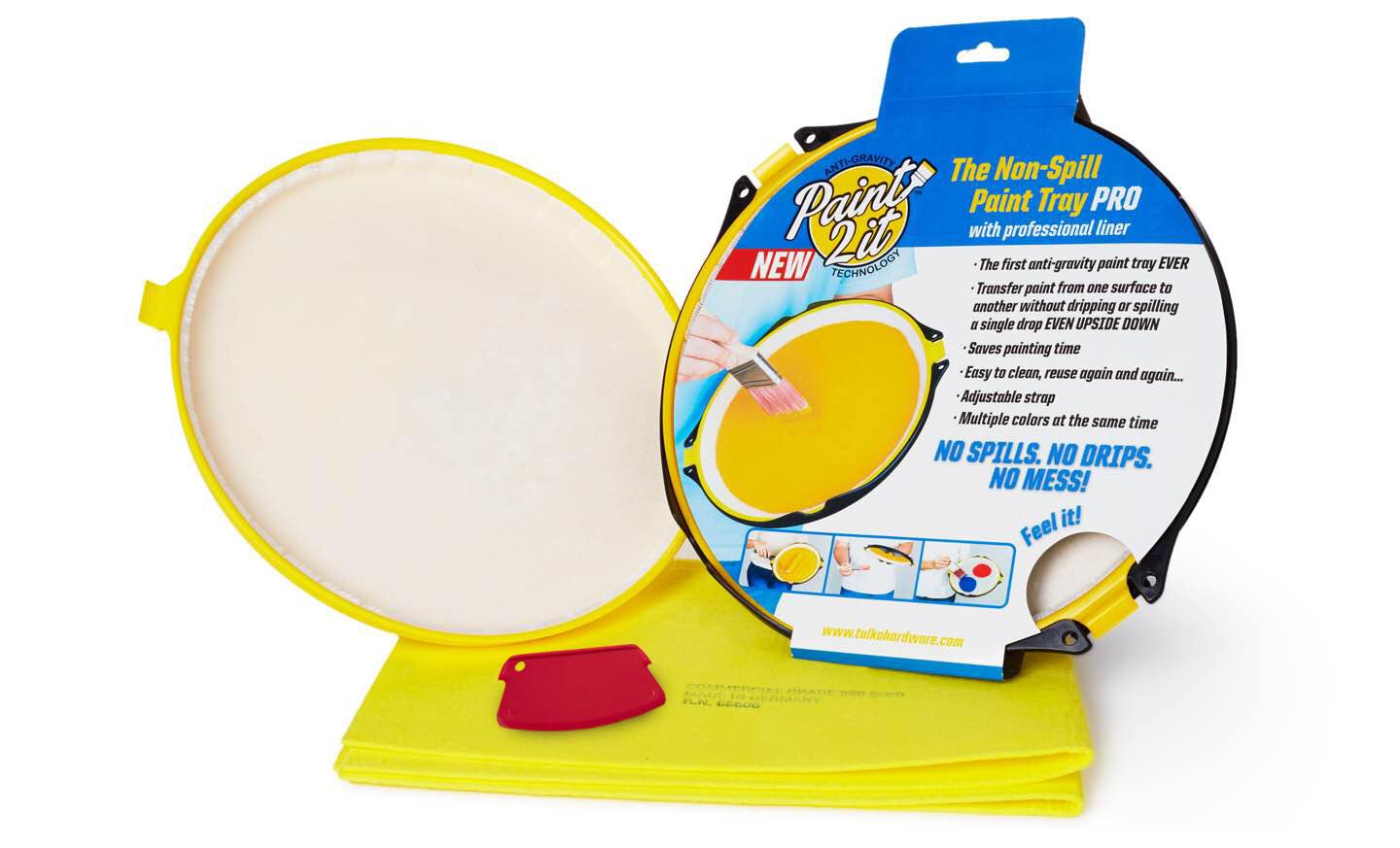 Paint2It Pro Anti Gravity Paint Tray Palette. Premium Multipurpose Kit for Easy Painting. No