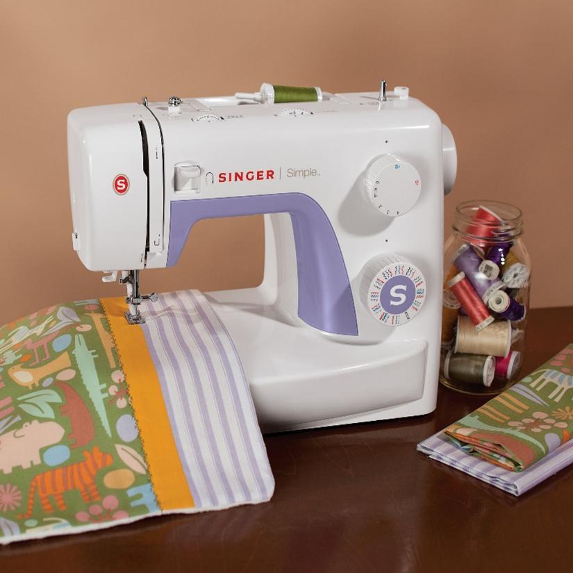 Singer 3232 Simple Sewing Machine with Automatic Needle Threader, 32 Stitches