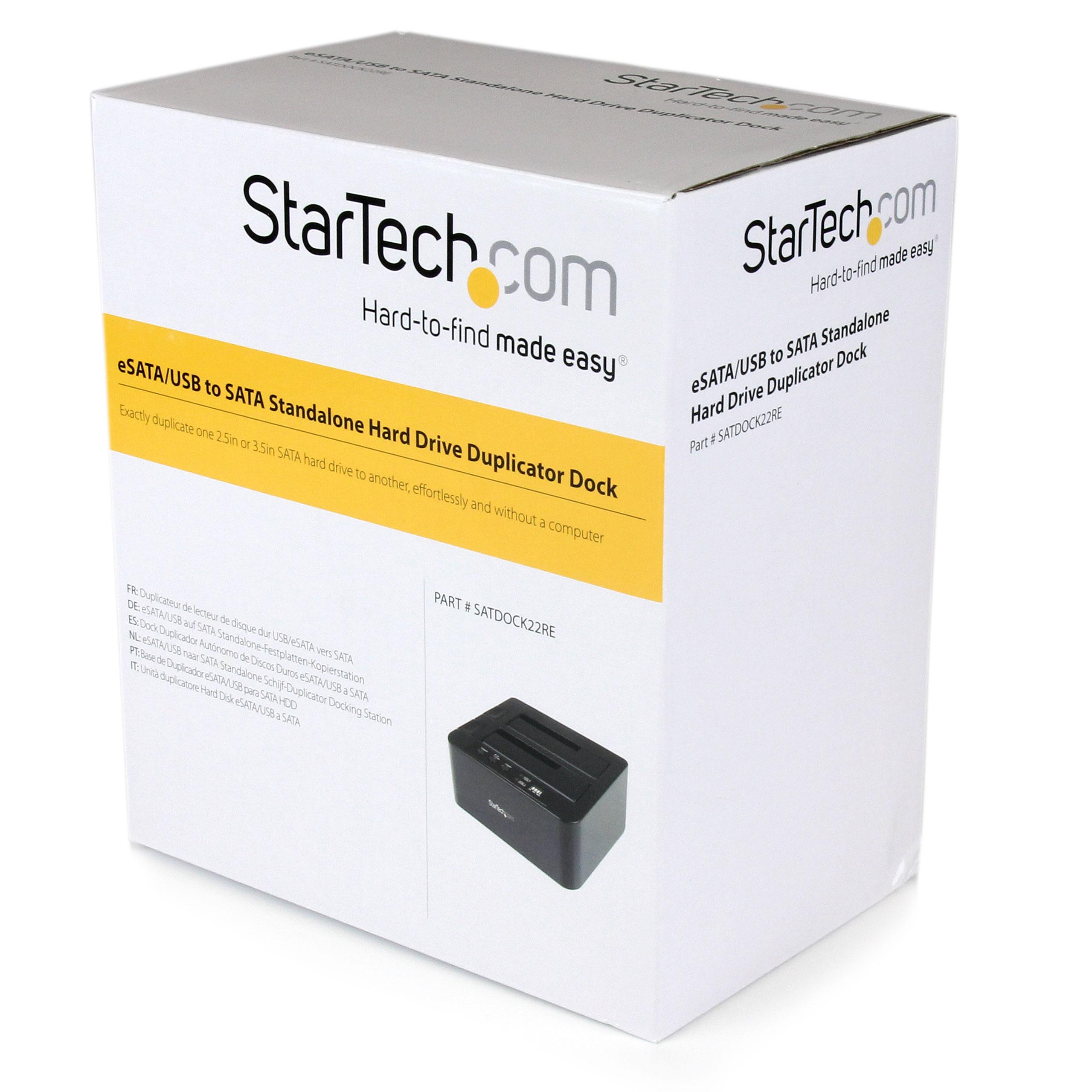 SATA Hard Drive HDD Duplicator Dock eSATA