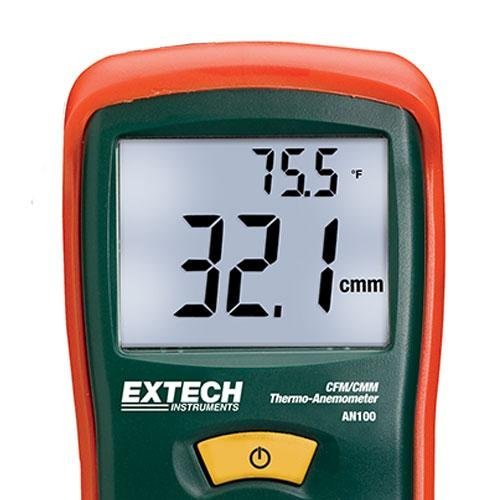 Extech AN100 CFM/CMM Mini ThermoAnemometer Home Improvement