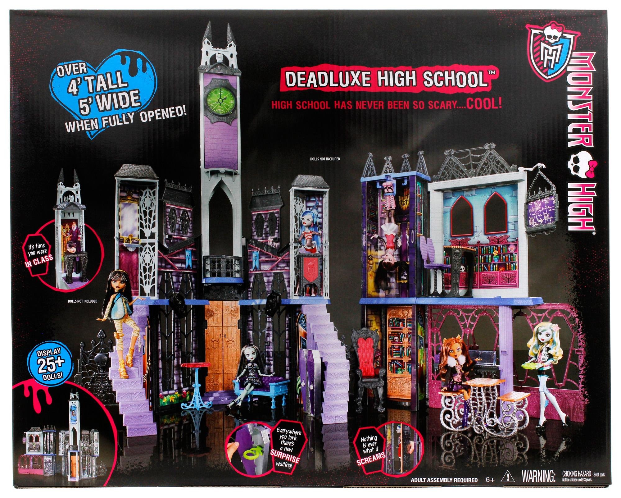 Monster High Deadluxe High School Playset Toys & Games