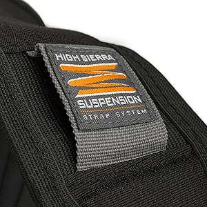 mochila high sierra suspension strap system