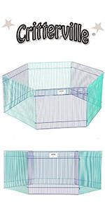 Critterville Small Animal Playpen