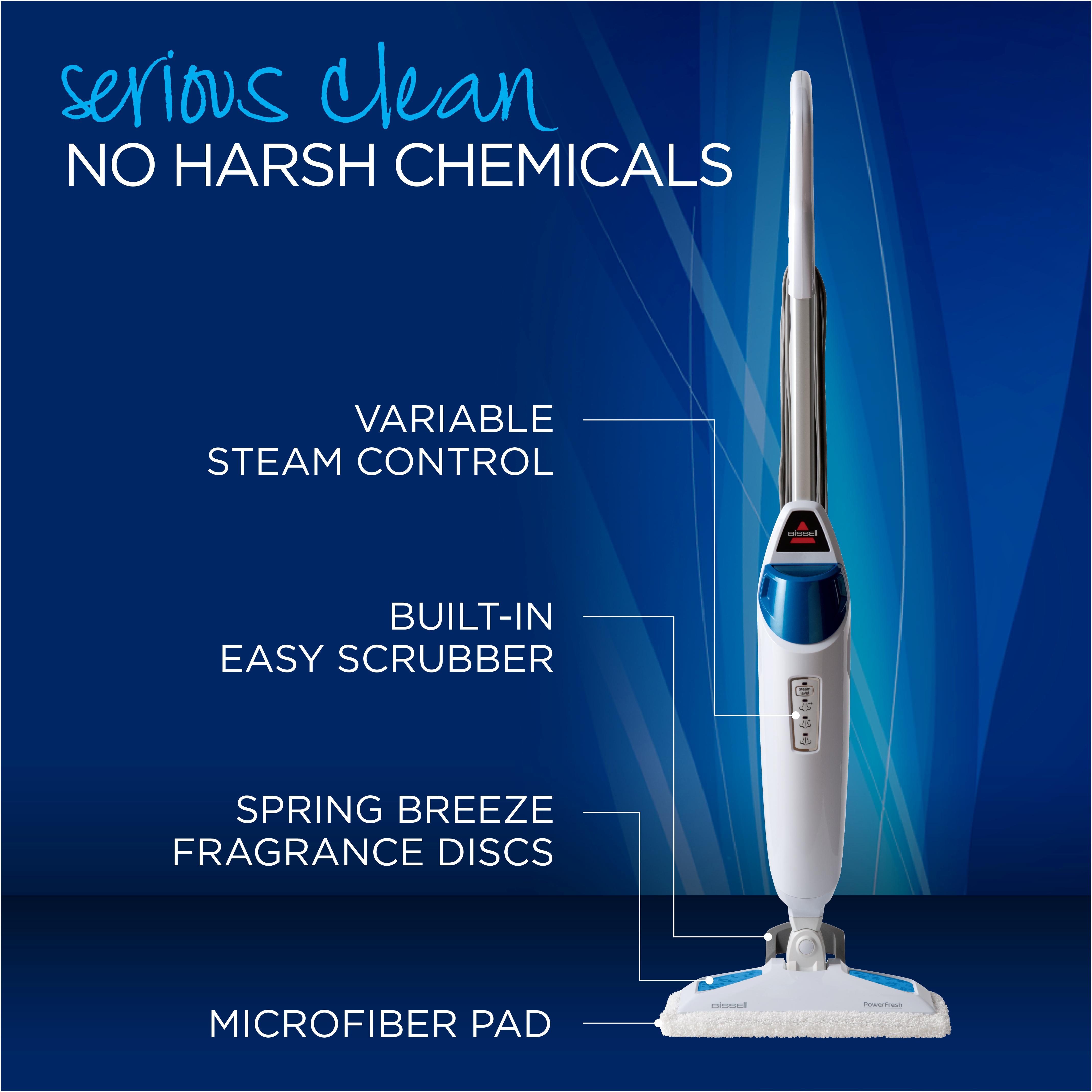 Bissell 1940 PowerFresh Steam Mop Hard Floor Steam Cleaner