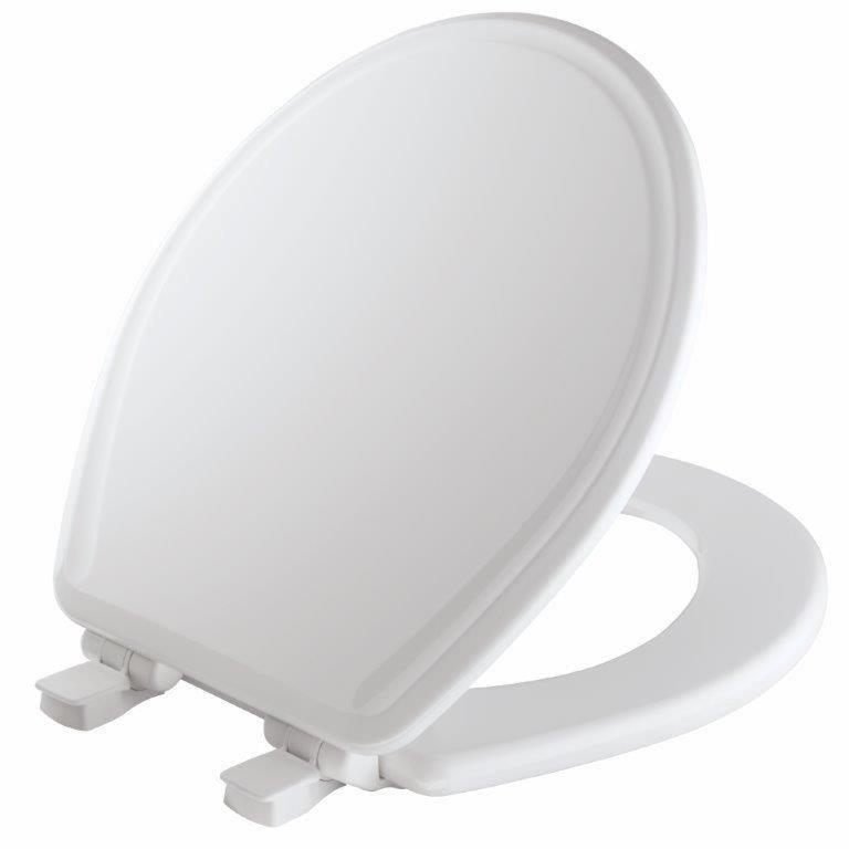 Mayfair 48SLOWA 000/848SLOWA 000 SlowClose Molded Wood Toilet Seat featuring WhisperClose