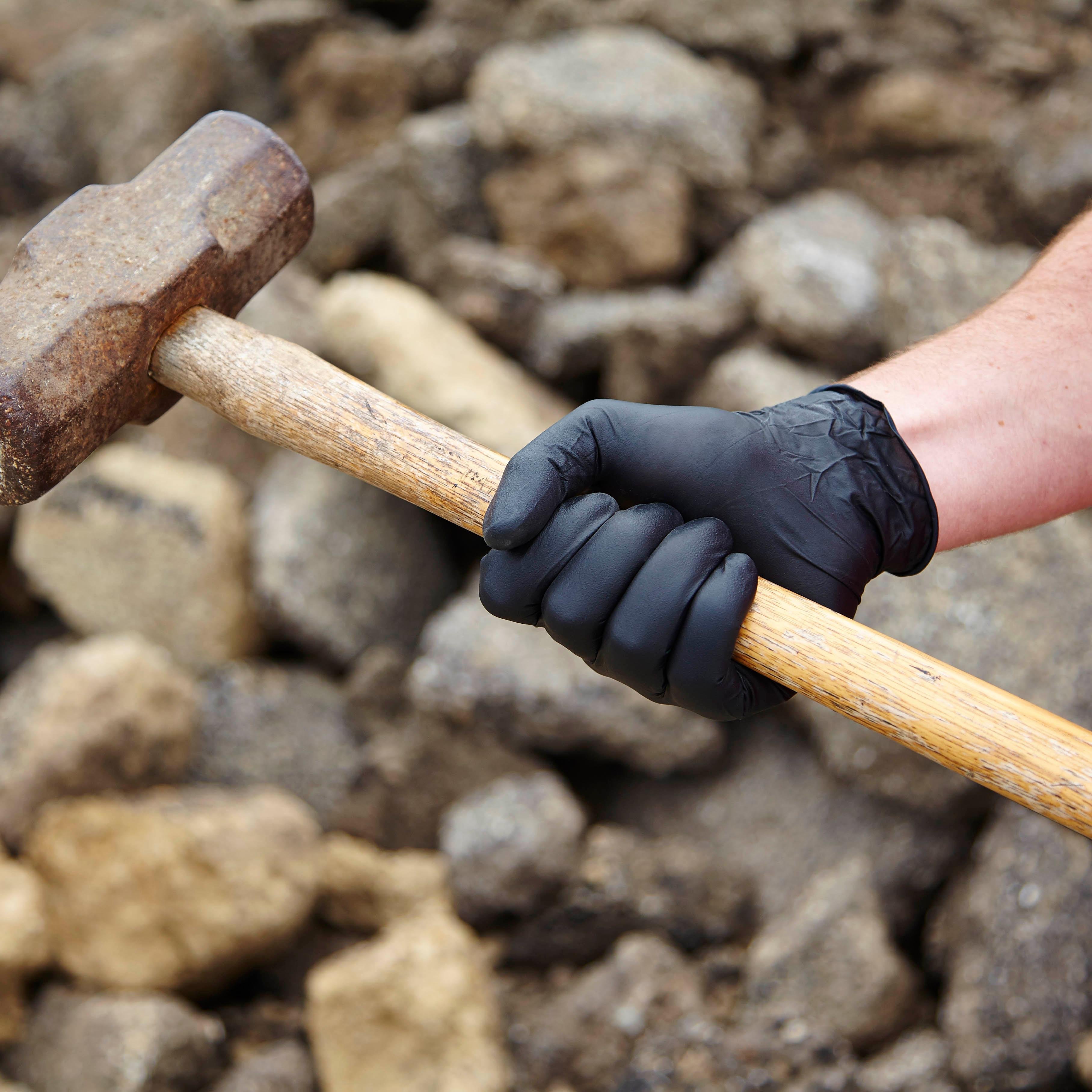 Venom VEN6142 Steel Premium Industrial Nitrile Gloves