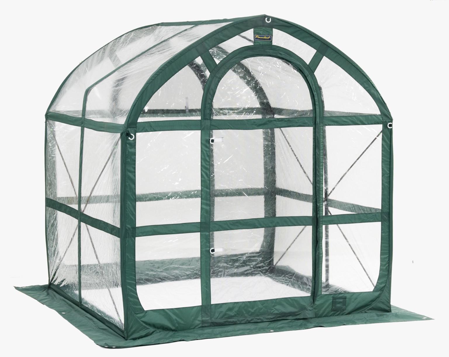 Flower House FHSP300CL SpringHouse Greenhouse, Clear