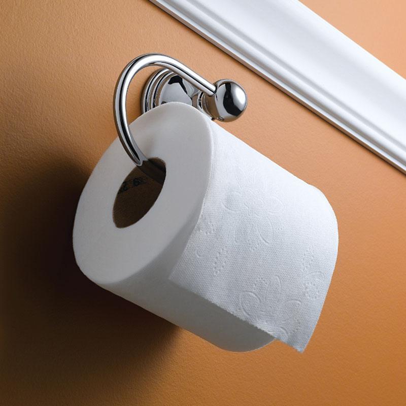 Moen DN8408CH Preston Paper Holder, Chrome Toilet Paper Holders