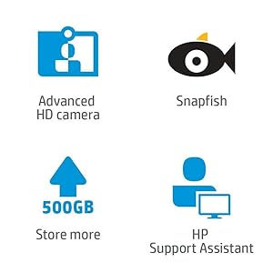 Amazon Com Hp 14 An080nr 14 Inch Notebook Amd E2 4 Gb Ram 500 Gb Hard Drive Electronics