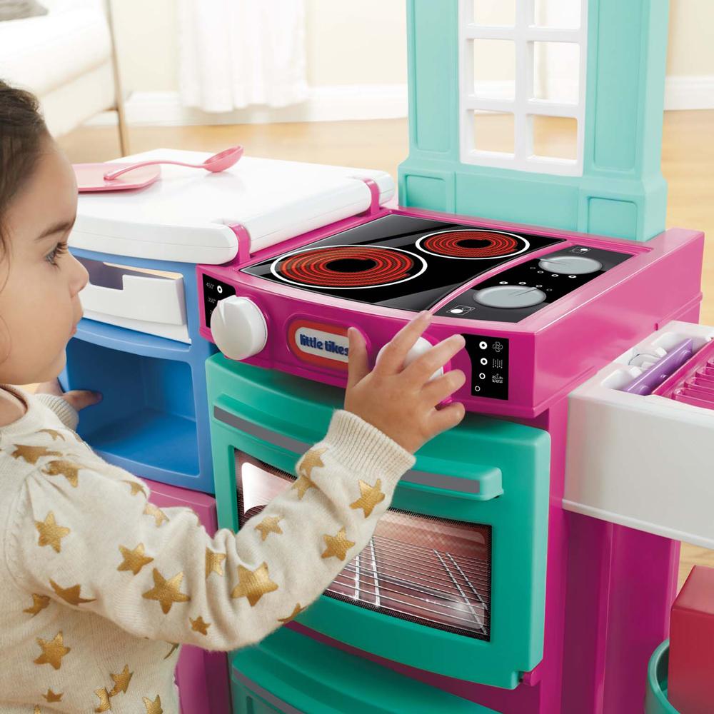 Little Tikes Cook 'n Store Kitchen Playset Pink Toys & Games