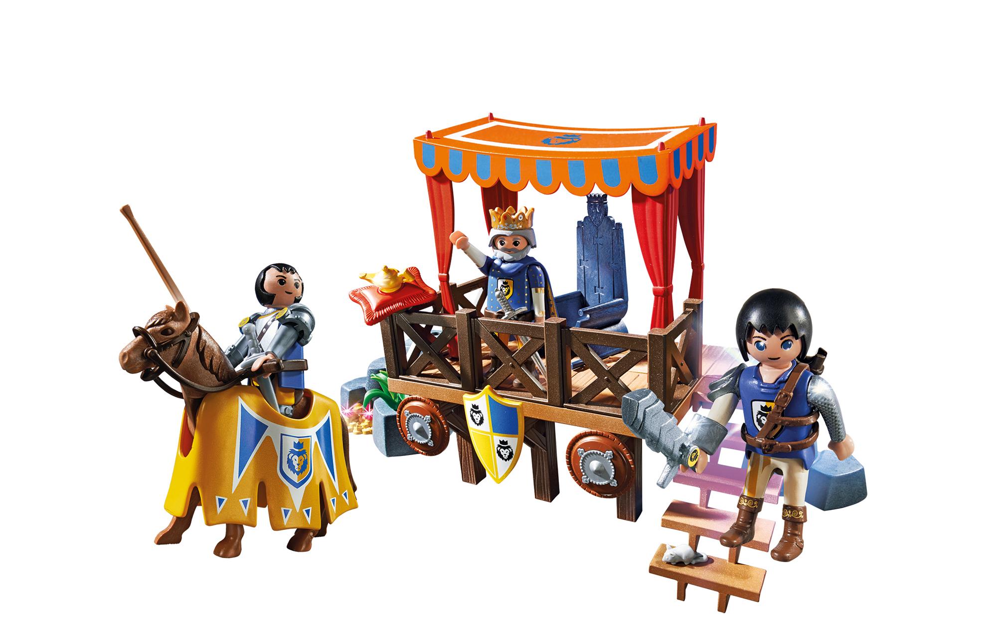 PLAYMOBIL Super 4 Royal Tribune with Alex Figure Building