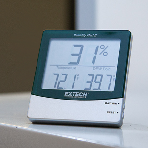 mounting bracket, wall, built-in, tilt stand, 445713, hygro thermometer, thermometer, hygrometer