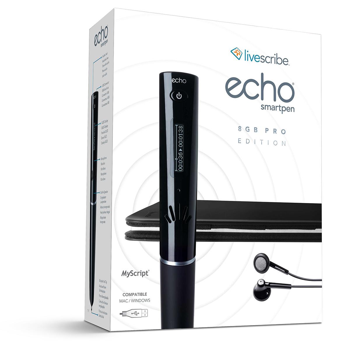 Amazon.com: Livescribe 8GB Echo Smartpen Pro Edition (APX-00018 ...