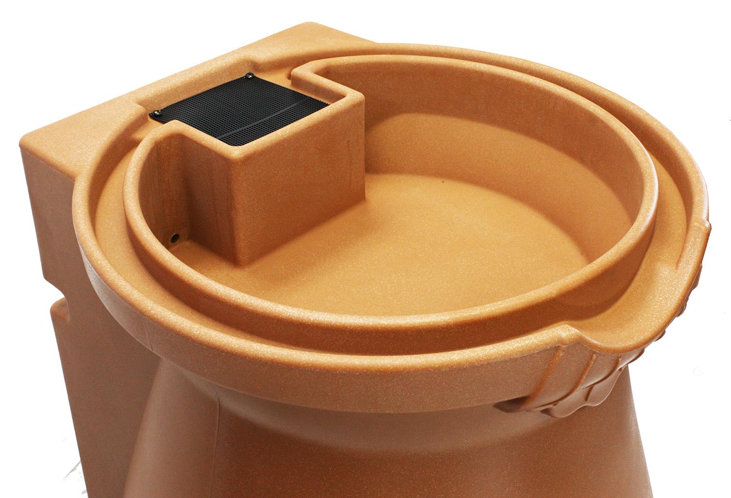 Good Ideas RWURN Rain Wizard Rain Barrel Urn 65Gallon