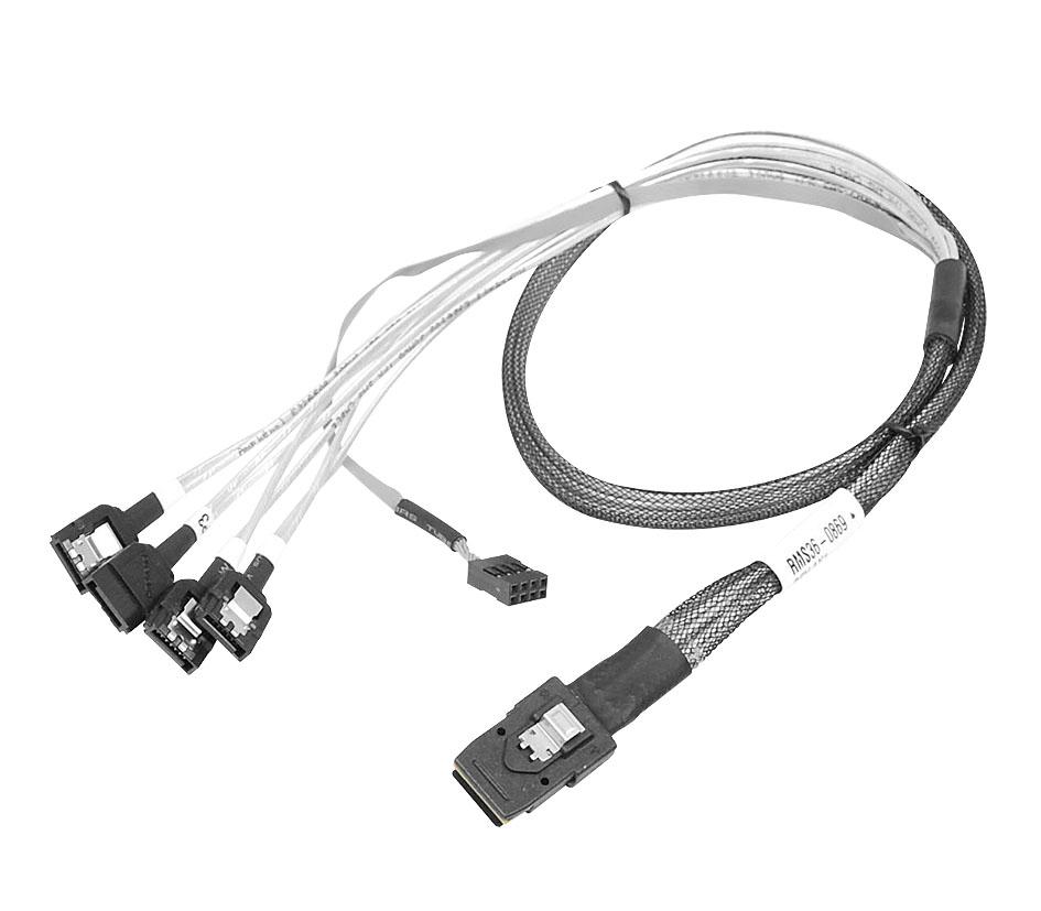 SIIG Internal MiniSAS SFF8087 to 4X SATA FanOut Cable
