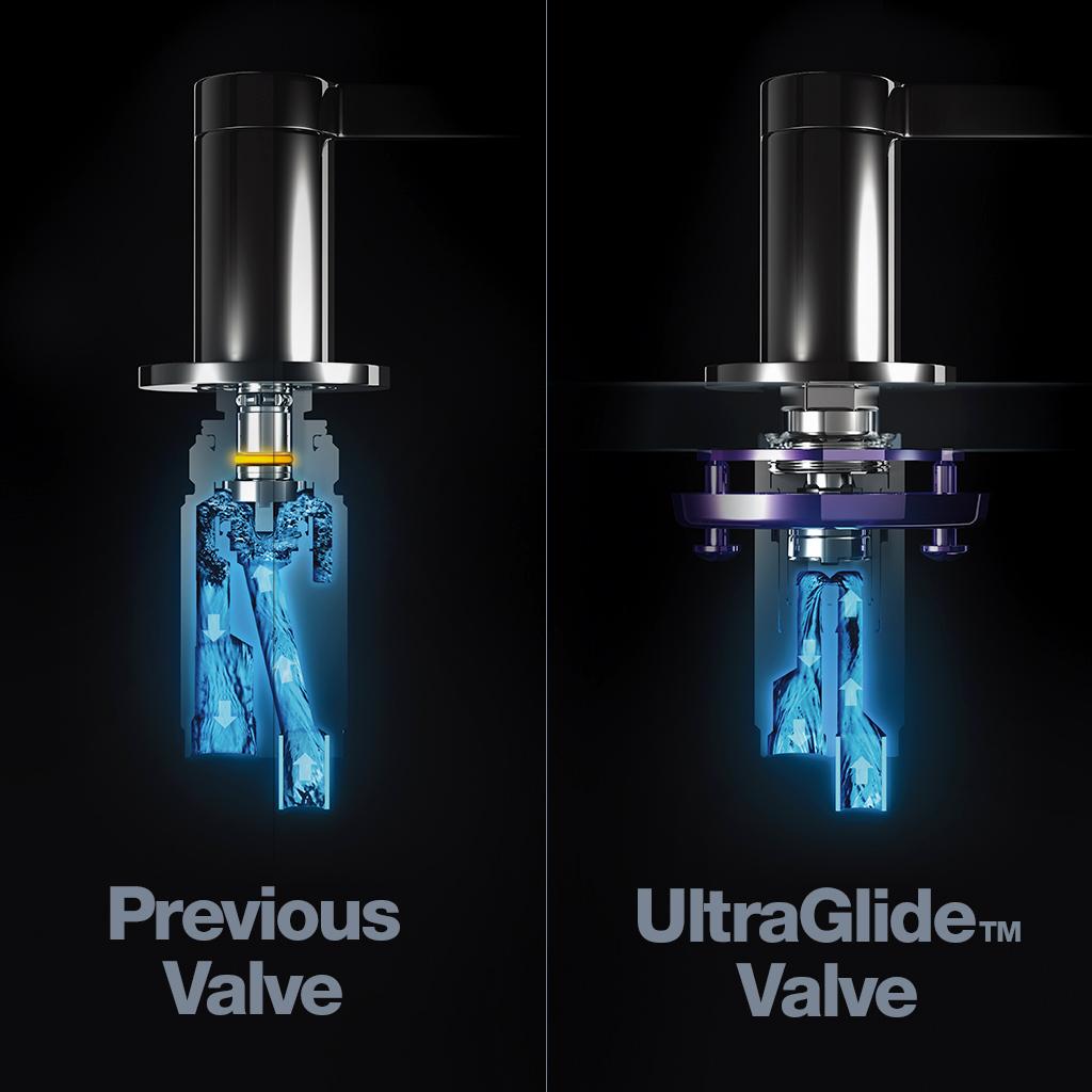 KOHLER K105774CP Bancroft Widespread Lavatory Faucet, Polished