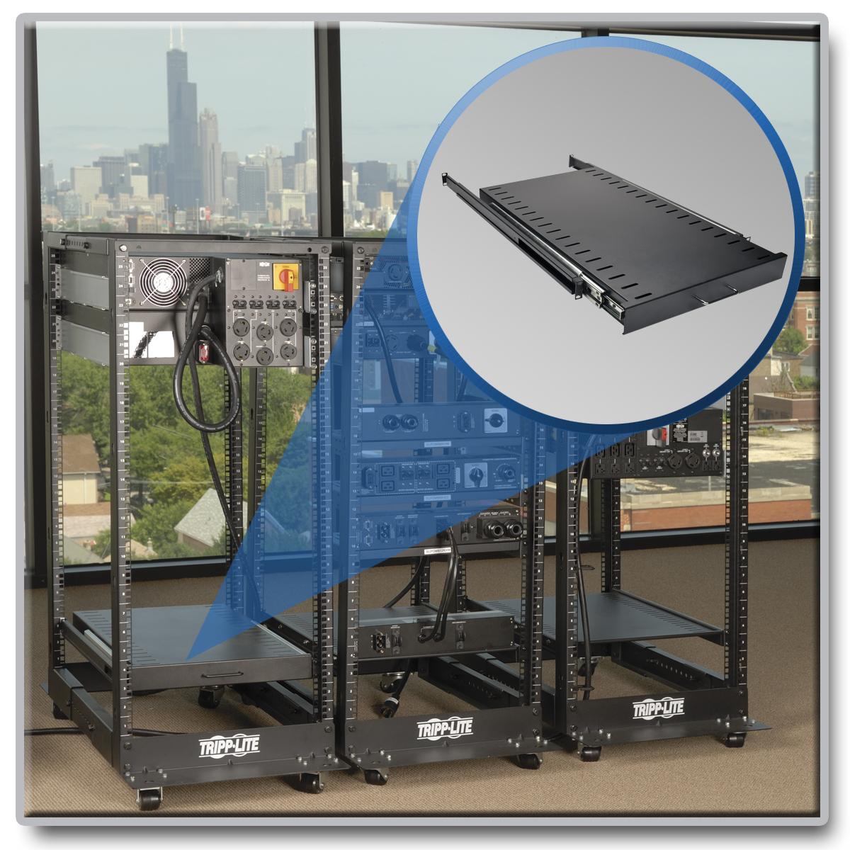 Tripp Lite SRSHELF4PSLHD Rack Enclosure Heavy Duty