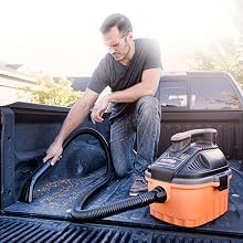 RIDGID Wet Dry Vacuums VAC4000 Powerful 