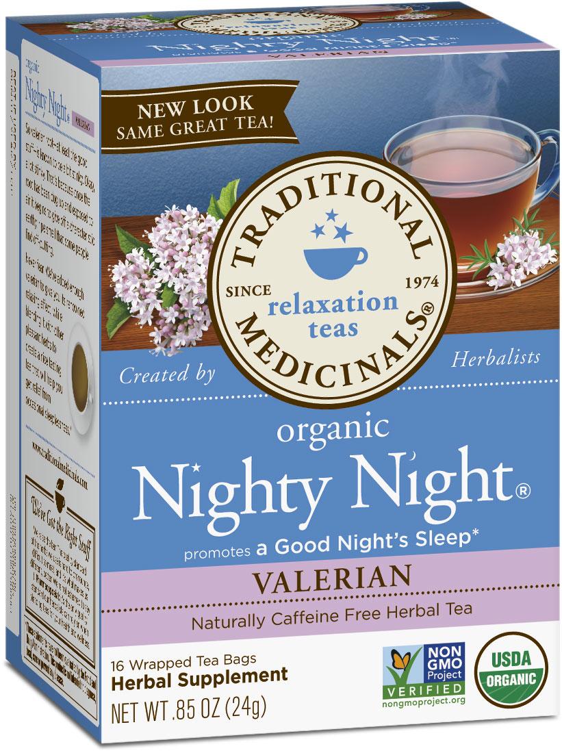Traditional Medicinals Organic Nighty Night Tea Relaxtion