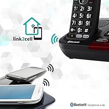 Panasonic KX-TGM430B has Link2Cell and Bluetooth technology