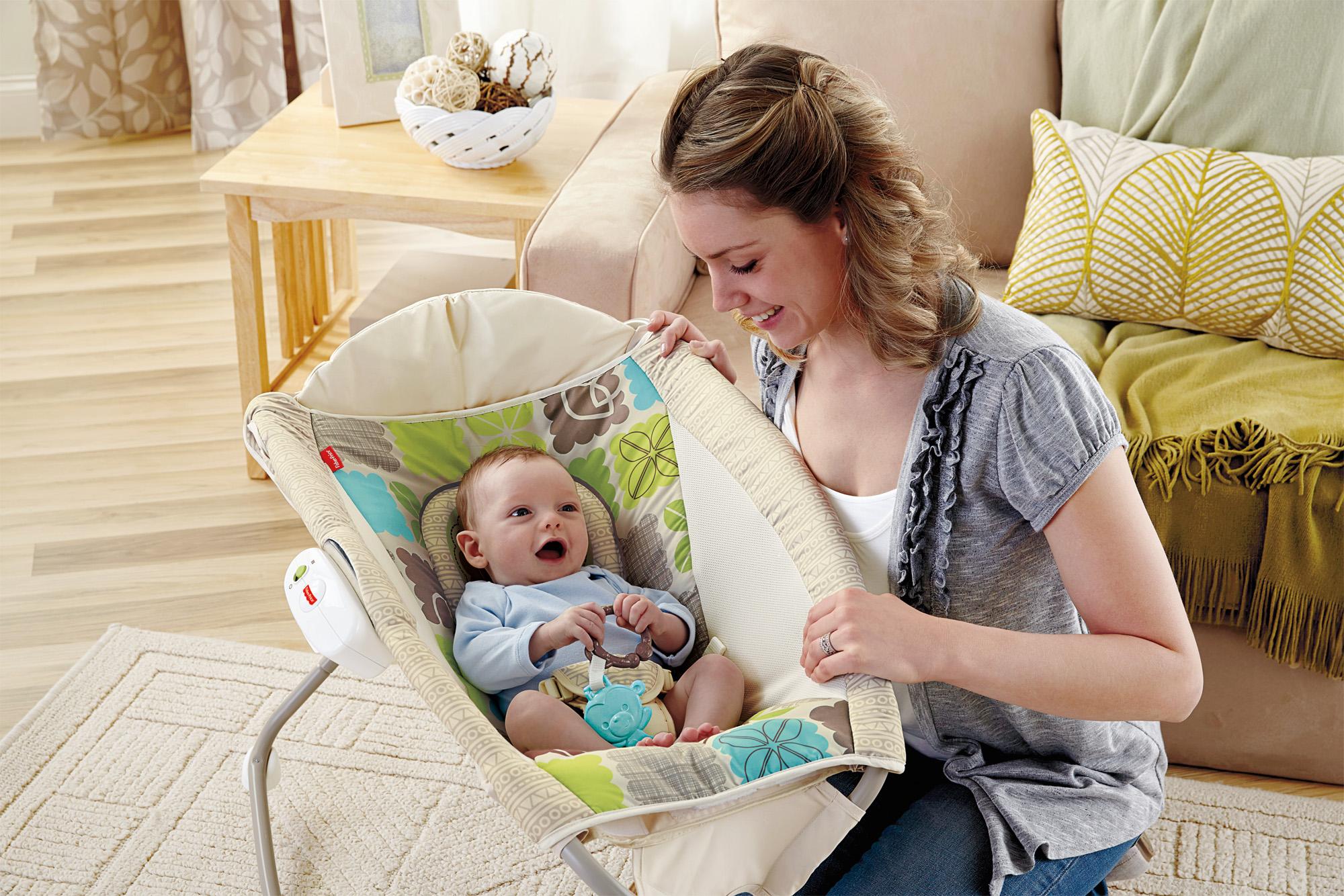 Newborn Fisher Price Sleeper Rock N Play Rocker Toddler Deluxe Baby