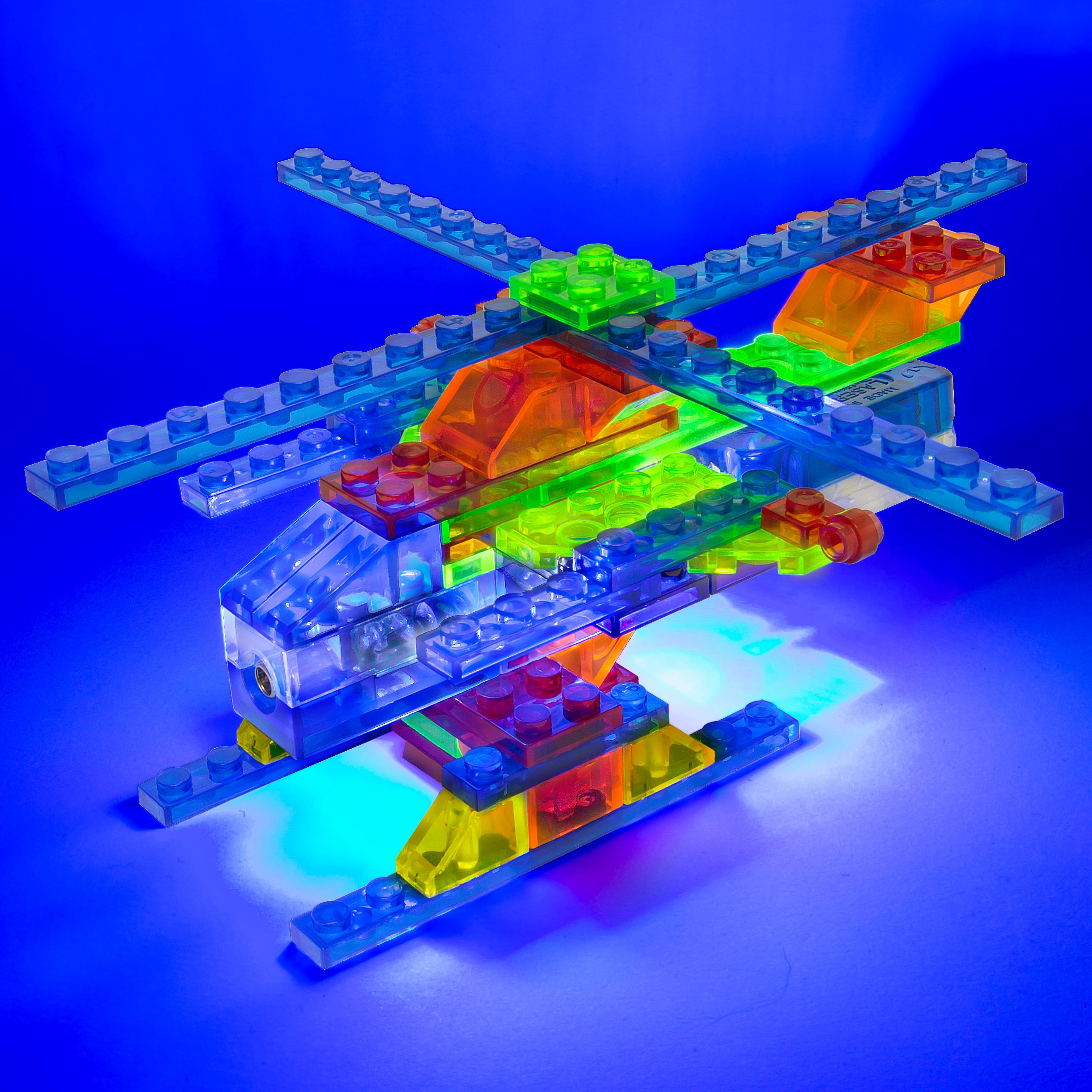 Laser Pegs 4in1 Helicopter Building Set Toys & Games