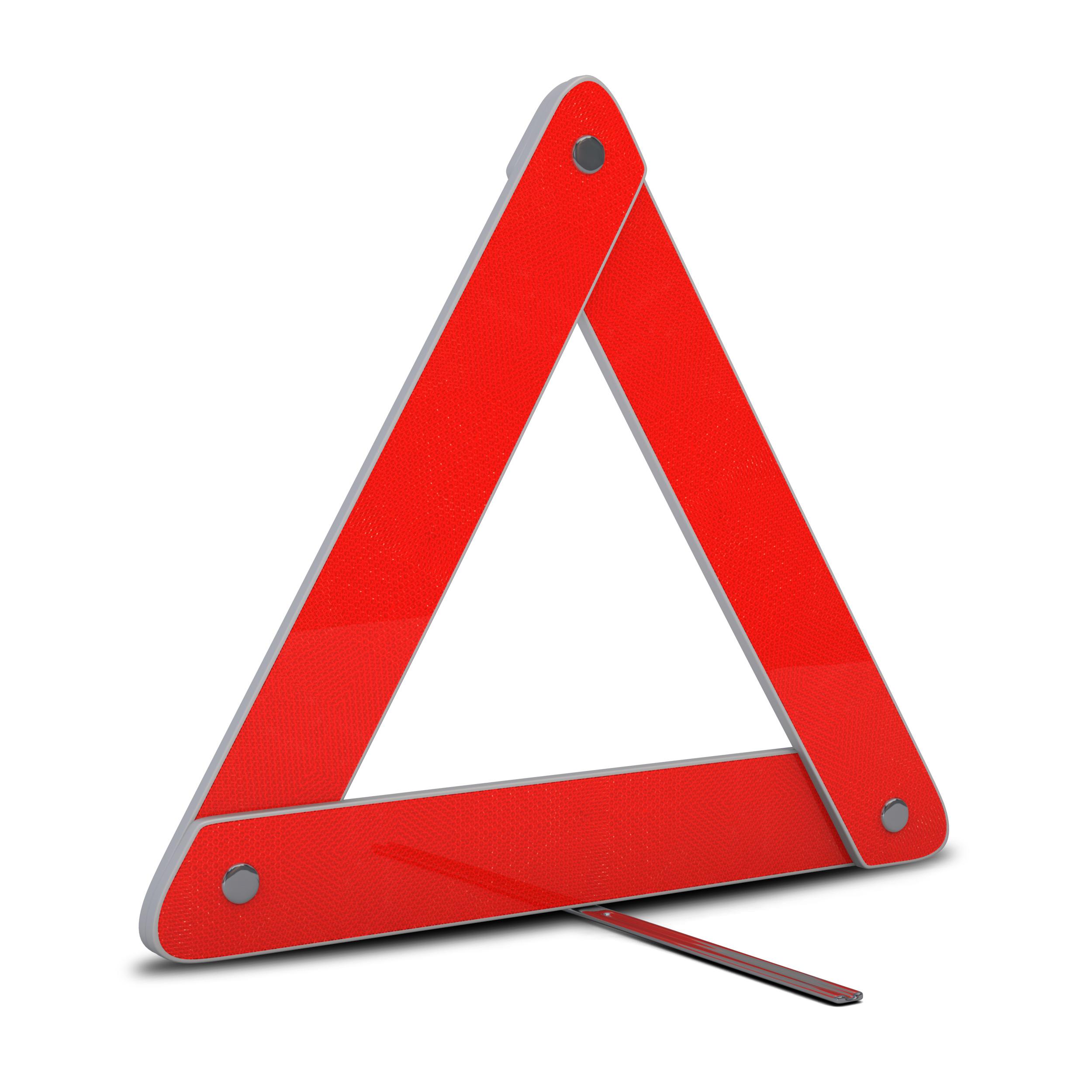 Emergency Warning Triangle by mAuto™, Foldable Reflective